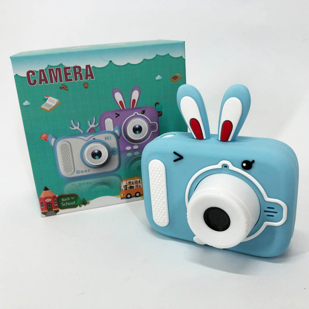 Дитячий цифровий фотоапарат X900 Rabbit Колір: блакитний MI-27 Івано-Франківськ - фото 8