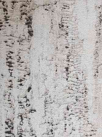 Шпалери вінілові на флізелін Rasch Composition 0,53х10 абстракція структурні кора дерева молочні беж чорні Київ