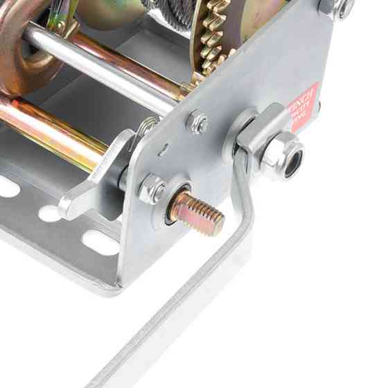 Лебідка барабанна INTERTOOL GT1455, тягове зусилля 900 кг, сталевий трос - інструмент, що вартий уваги Львів