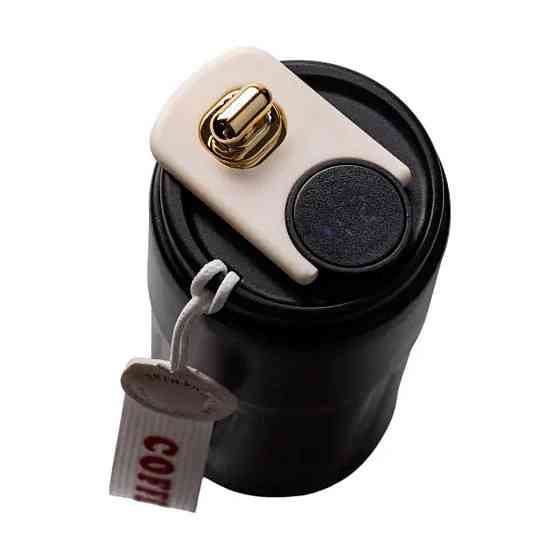 Термочашка Coffee з датчиком температури 500 мл чорна HP-14-10B Київ