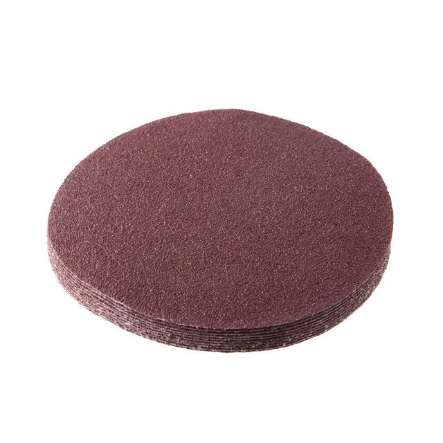Круг наждачной на липучке 125 мм, бумага класс E, плотность 220 г/м2, К60, 10 ед. INTERTOOL BT-0556 Киев - изображение 2