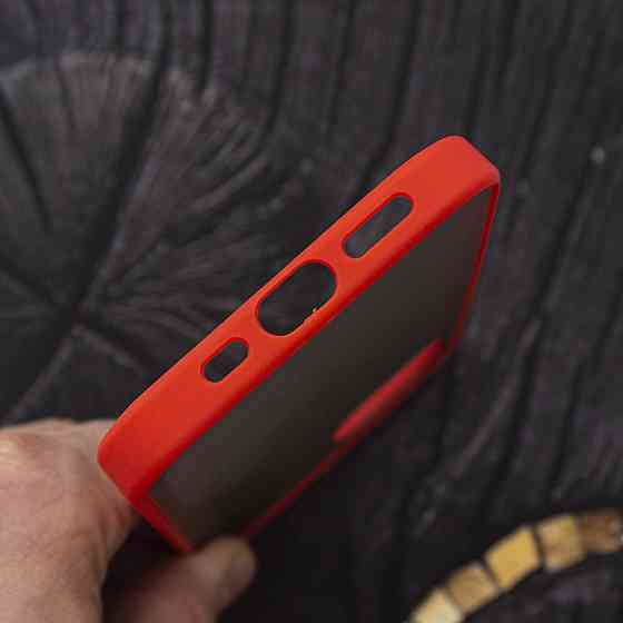 Чехол Funda (FULL PROTECTION) for iPhone 12 Pro Red/Black Киев