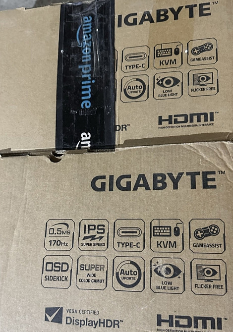 Монітор 27" Gigabyte M27Q Gaming Monitor -- QHD 2K / Super Speed IPS / 170Hz OC Київ - фото 1