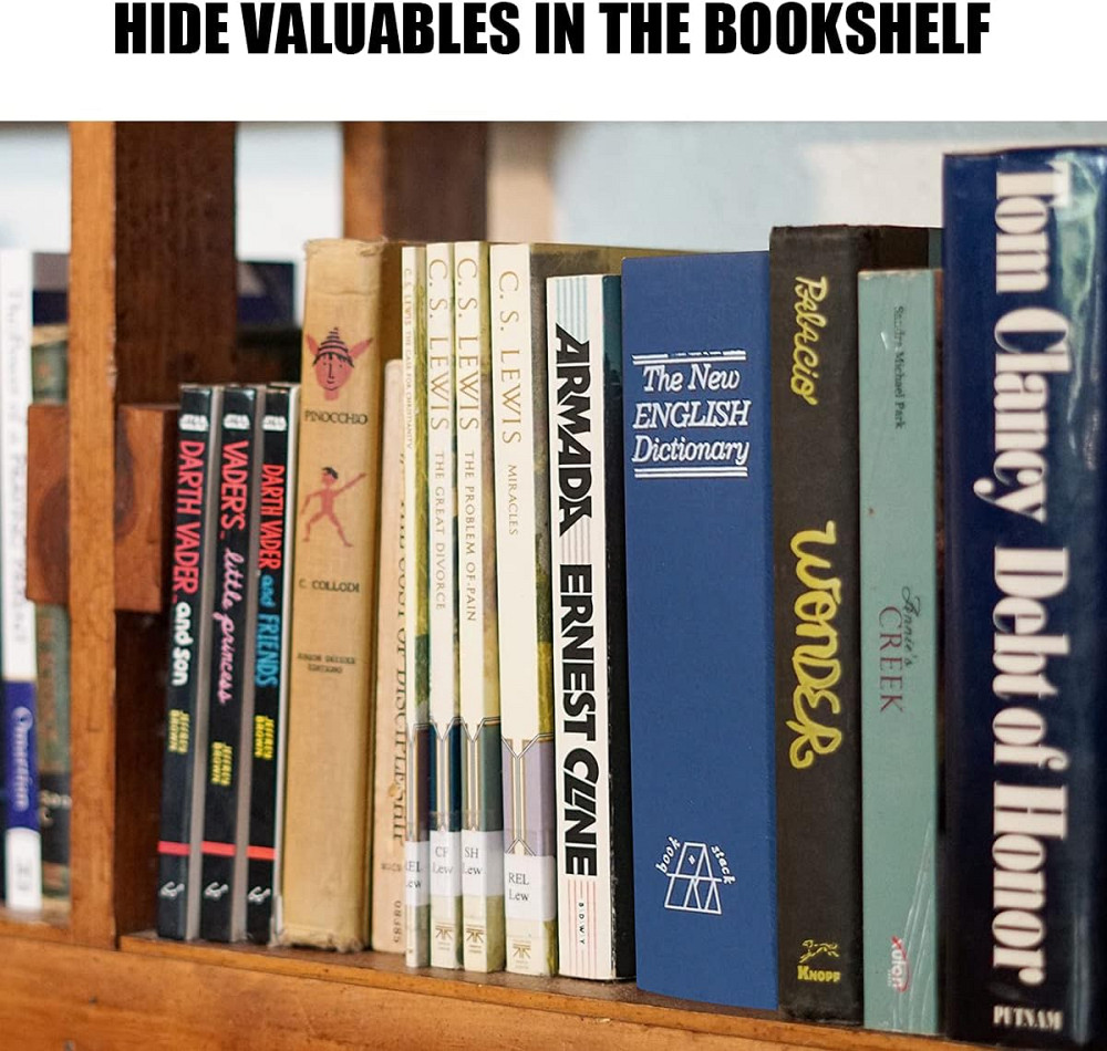 Книга сейф Английский словарь 18 см (Синий) Вінниця - фото 6