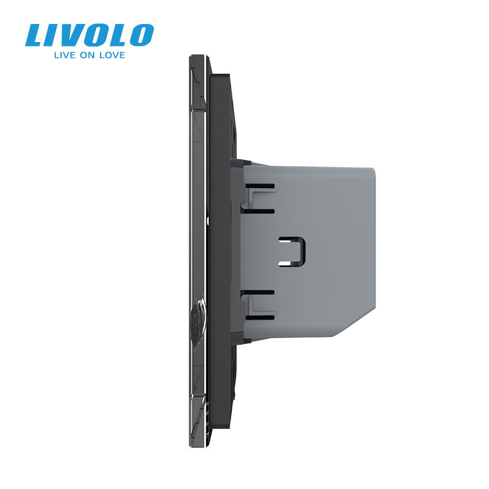 Вимикач сценаріїв Livolo чорний (VL-C703Z1-2BG) Коломыя - изображение 7