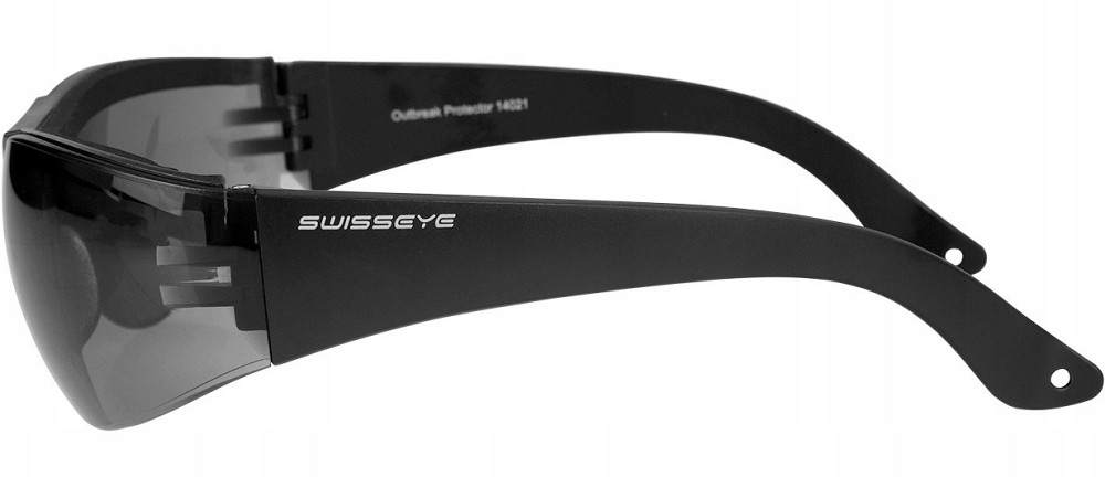 Тактичні Окуляри захисні з ременем + чохол Swiss Eye "Protector" (14021) Black Нововолинськ - фото 4