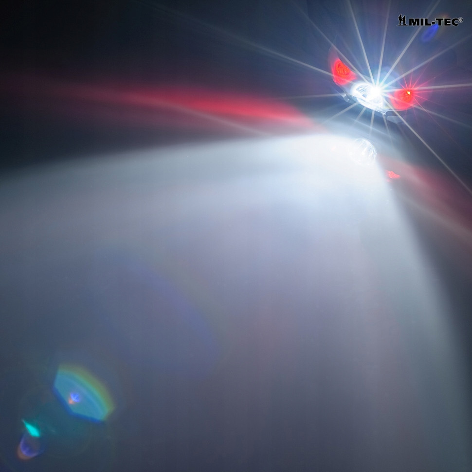 Ліхтар налобний 200 люмен до 160 метрів Mil-Tec від Sturm (15168002) Живлення - 3x AAA Нововолинськ - фото 9