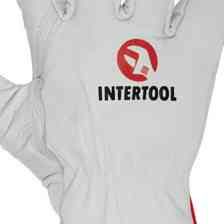 Рукавички 25см шкіра овеча, біла, манжет з вшитою гумкою Мукачево