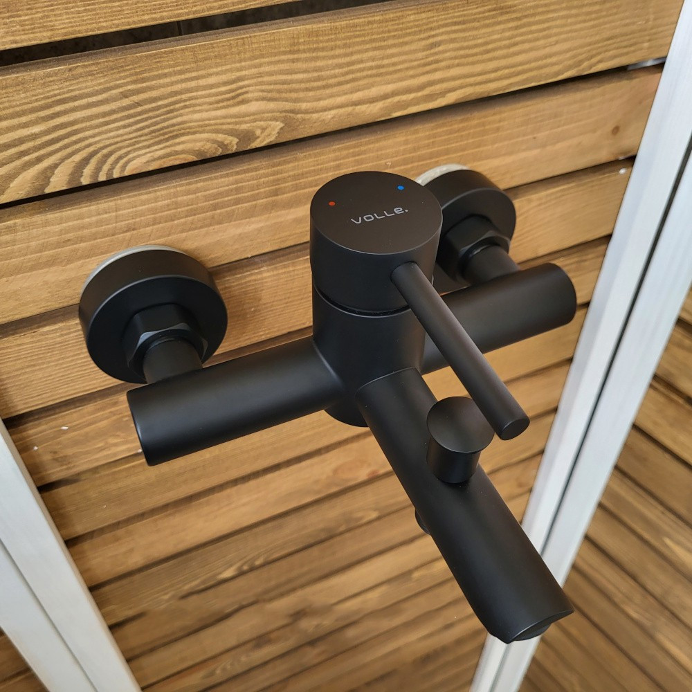 Змішувач для ванни VOLLE CRUZE de la noche чорний 1547.030104 Київ - фото 9