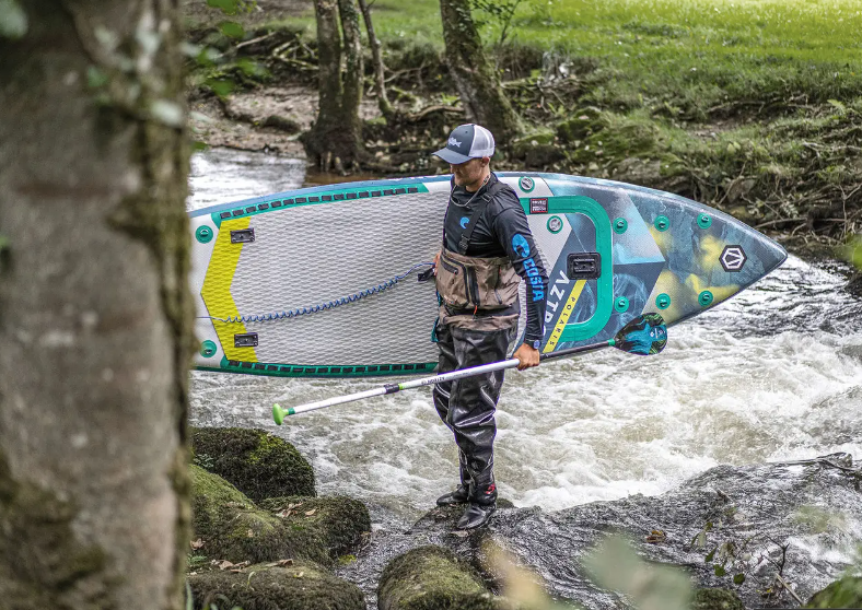 САП доска надувная POLARIS Adventure11’4″  ВЕС райдера до 120 кг 340*91*15 Киев - изображение 5
