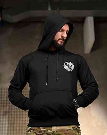 Мілітарі Худі Prepare for Battle black РП7392 Київ