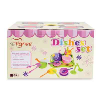 Ігровий набір Tigres посуда столова Ромашка 43 елемента (39149) Вінниця
