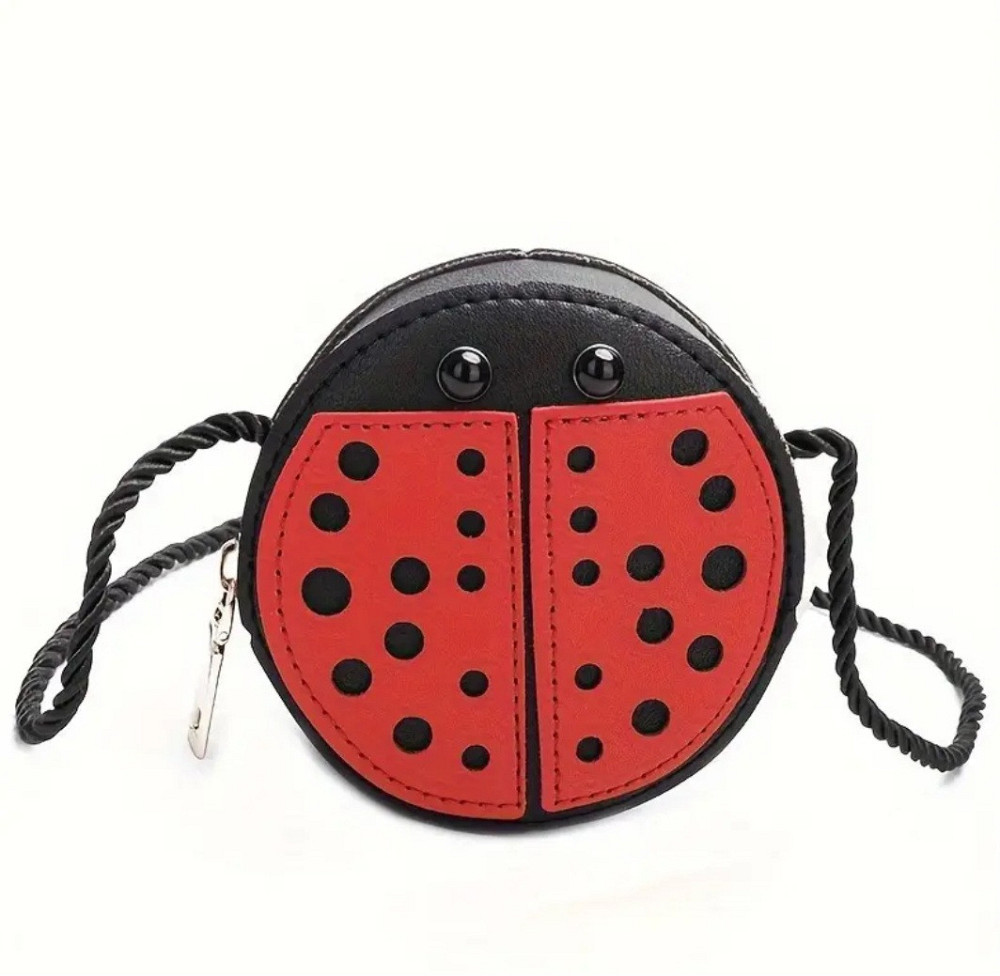 Сумка детская Божья коровка 110 на 35 мм черно-красный Киев - изображение 4