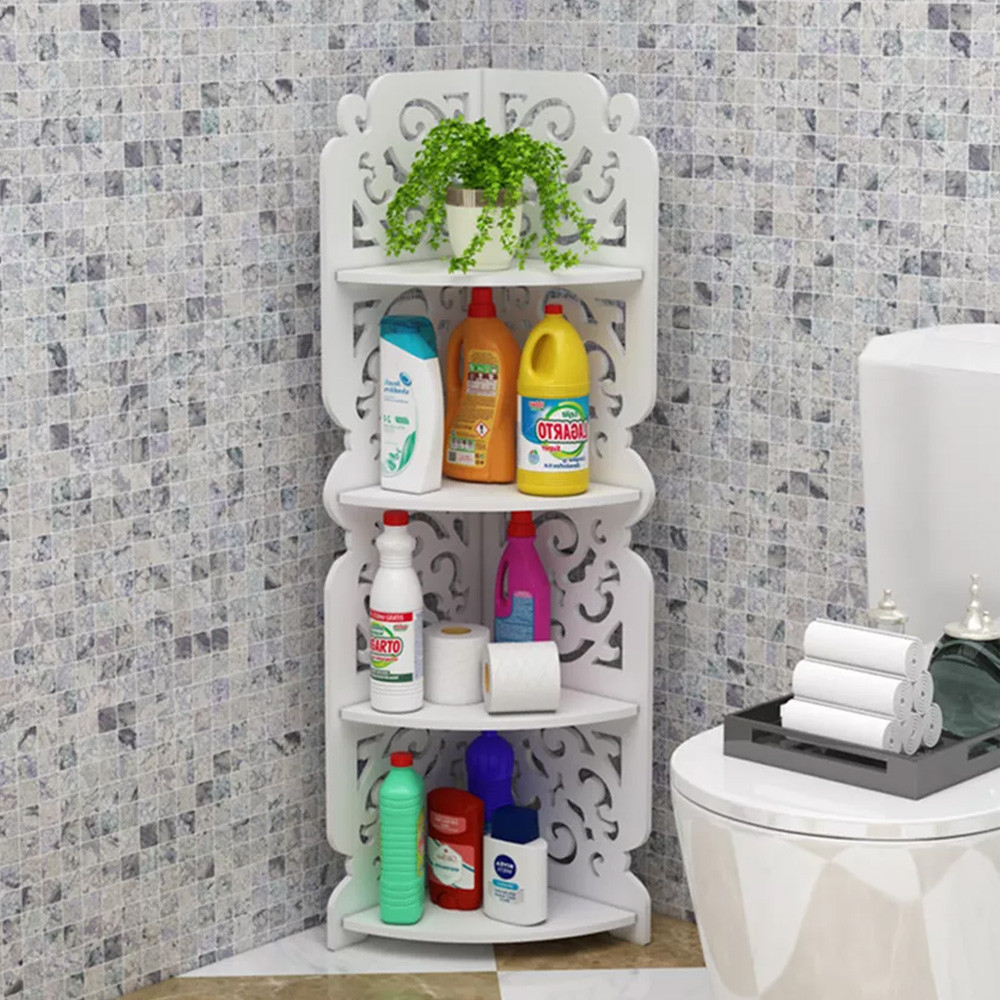 Угловой стеллаж в ванную комнату (80×20×20см) SBR Киев - изображение 2