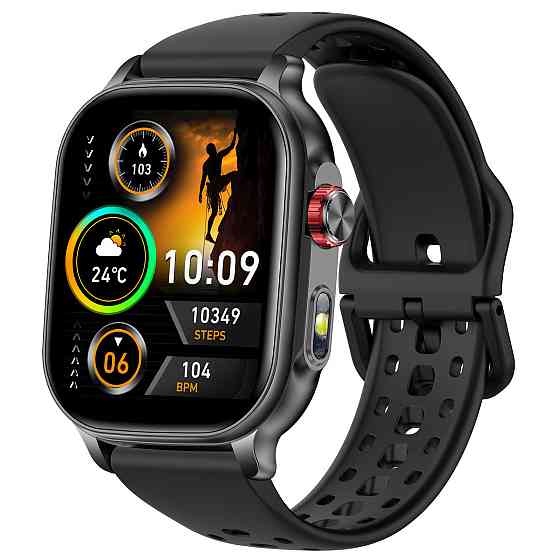 Розумний смарт-годинник Smart Energy Rubber Black (2 ремінці) Вінниця