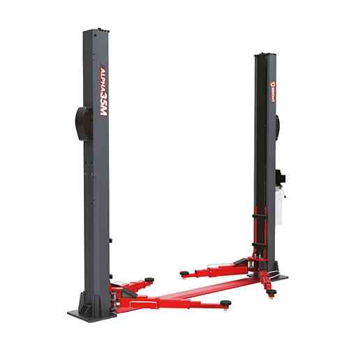 Підйомник 2-х стійковий 3,5т електрогідравлічний з нижньою синхронізацією 220В (Manual release) BRIGHT Одеса