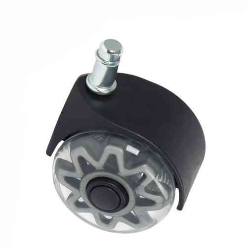 Комплект безшумних коліс для офісного крісла 5 шт 11×22 мм Ruhhy (25280) Нововолинськ