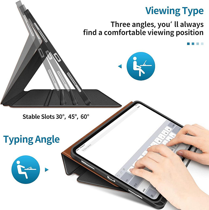 Чехол защитный Bukoor для iPad Pro 12.9 iPad Pro 6/5/4/3 поколения 2022 2021 2020 и 2018 годов Днепр - изображение 6