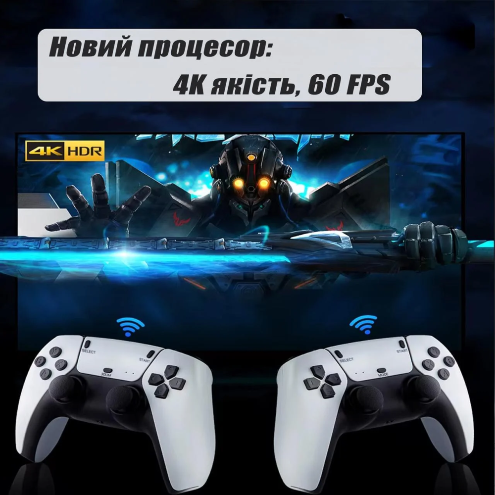 Ігрова консоль M15 Pro Plus 64Gb 20000+ ігор та 2 бездротові джойстики Sega, Nintendo, Junior, 8/16/32 біти Київ - фото 9