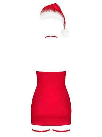 Сорочка Obsessive Kissmas chemise red S/M Sex Aura Київ