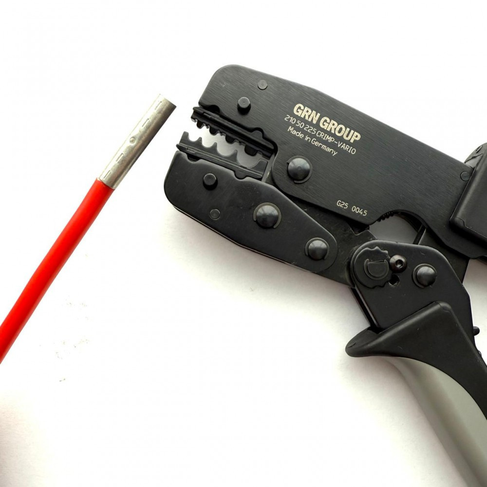Кримпер зі змінними матрицями прес-кліщі для опресування наконечників GRN Crimp-Vario 3X Одеса - фото 3