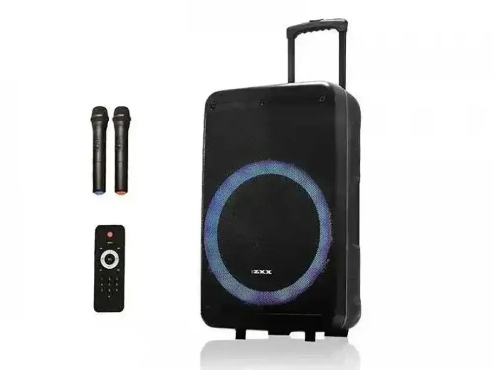 Акустична переносна колонка ZXX-7878 60Вт 15" 72х42х35см USB/SD/FM/BT/TWS/2MIC/ДК Одеса - фото 3