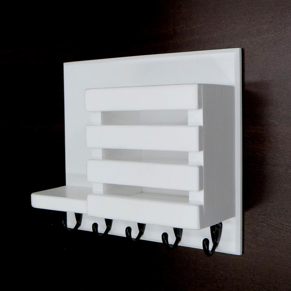 Ключниця дерев'яна "Левенбург" зефір Миколаїв - фото 4