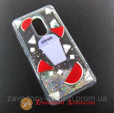 Xiaomi Redmi Note 4 4X чохол Акваріум плаваючі блискітки Одеса - фото 1