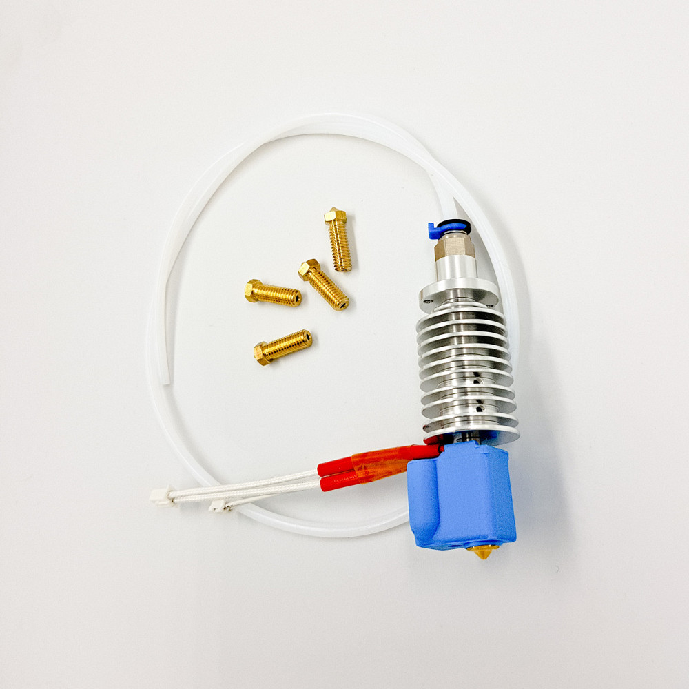 Хотенд KINGROON E3D V5-vyper  с радиатором для 3d принтера Anycubic Vyper плюс носок и 4 сопла Киев - изображение 9