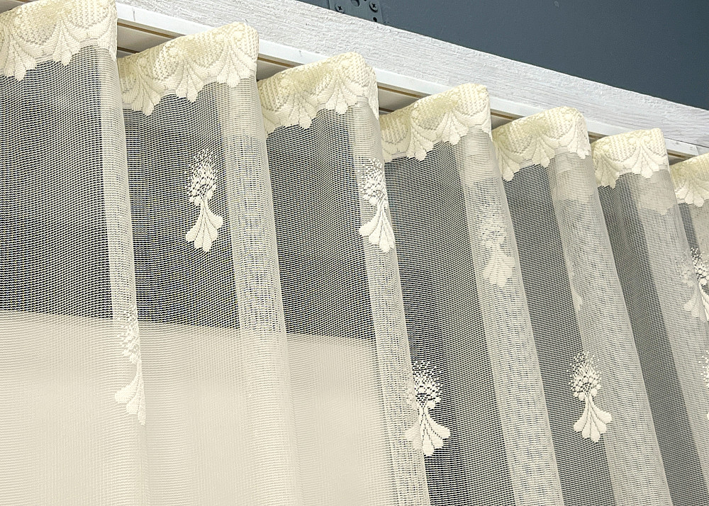 Кухонна арка VR-Textil № 000к жакард бежевий 300х185 см (51-257) Київ - фото 5