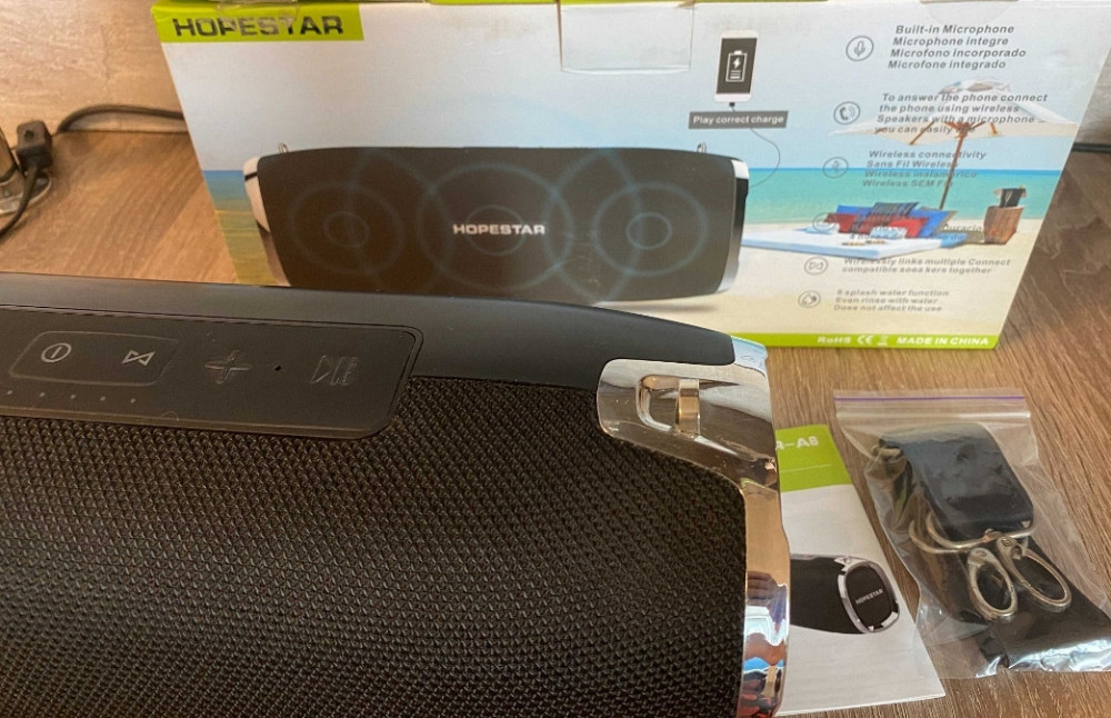 Потужна портативна блютуз-колонка HOPESTAR A6 Київ - фото 1