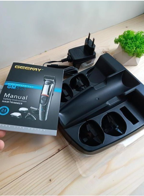 Машинка для стрижки акумуляторна GEEMY GM-853 5в1  7119 Одеса - фото 7