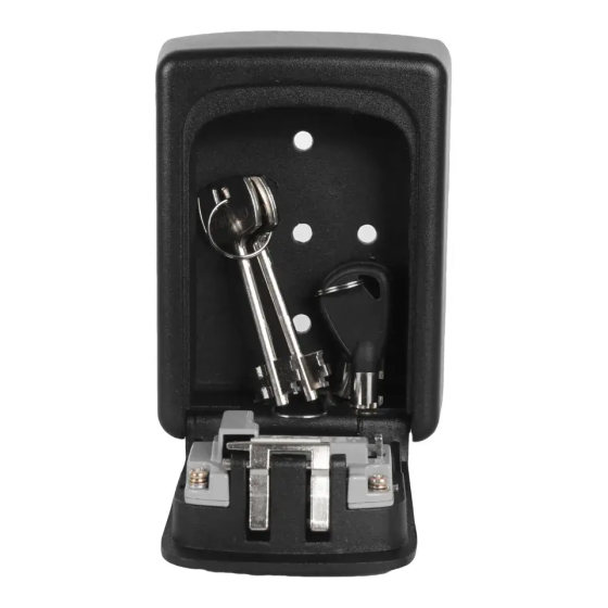 Зовнішній міні сейф Optimus CH-801 з кодовим замком (120 х 85 х 40мм) Чорний Вінниця