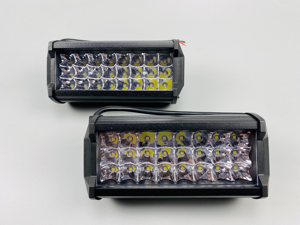 Світлодіодна робоча фара 72W (24 діоди), Світлодіодне світло робоче автомобільне позашляхове, автомобільне позашляхове Мукачево - фото 7