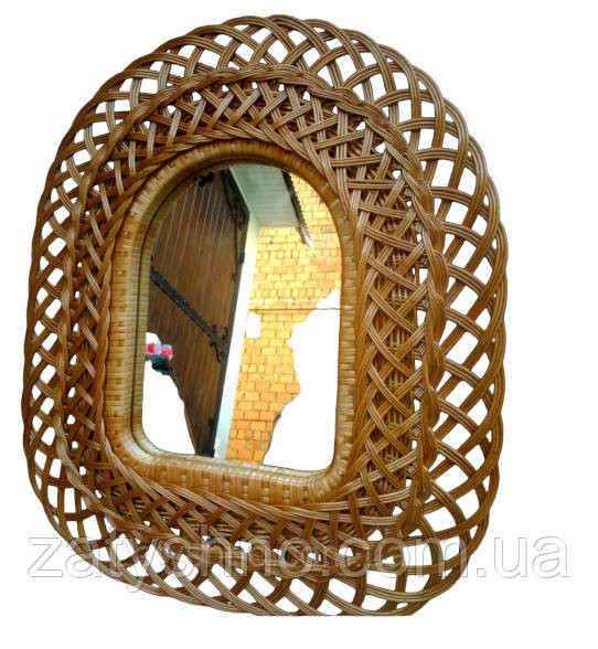 Дзеркало плетене з лози Київ - фото 1