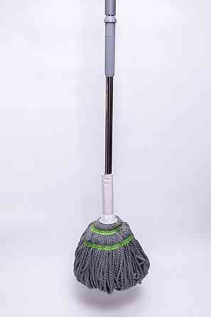 Household Швабра з самовіджимом з мікрофібри, універсальна, обертається на 360°, телескопічна р Коломыя