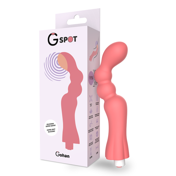 Вибратор для точки G Gohan, оранжевый цвет G-Spot (Испания) Sex Aura Киев