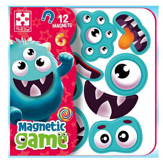 Гра розвиваюча "Емоції Монстріка" VT3220-02, 12 магнітів Вінниця