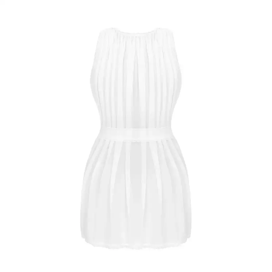 Напівпрозорий пеньюар Obsessive Heavenlly peignoir XS/S Львів - фото 4