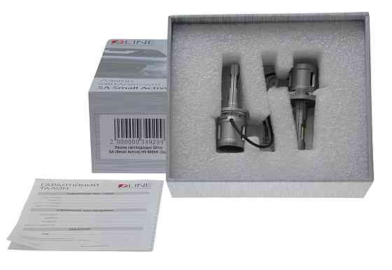 Комплект світлодіодних ламп Qline SA H3 52W 6000K Qline (Small Active) 12V Харків