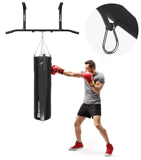 Стельовий турнік Hop-Sport HS-2001K із рукавичками Киев - изображение 10