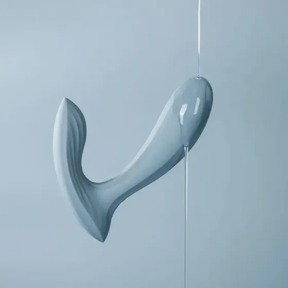 Смарт-вібратор в трусики Svakom Erica Dusty Blue, дуже гнучкий, 2 мотори Львів