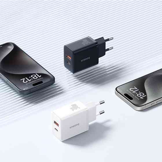 Зарядное устройство Baseus Cube 30W Moon White Киев