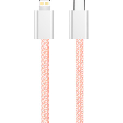Дата кабель USB-C to Lightning 1.0m 27W pink ColorWay (CW-CBPDCL061-P) Винница - изображение 2