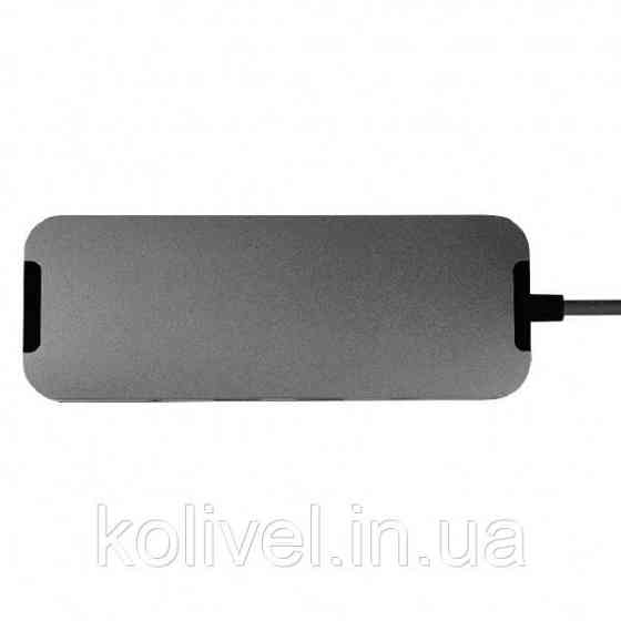 Док-станція USB3.2 Type-C --> HDMI/USB 3.2x2/RJ45/USB-C/SD/TF/PD 80W/Audio 9-in-1 DSC-901 CHIEFTEC (DSC-901) Київ