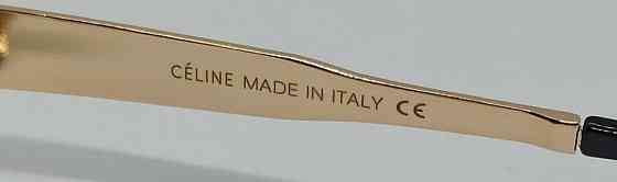 Брендовые женские очки овальные серо коричневый градиент в зол металле. Киев