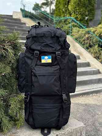 Тактичний рюкзак 120л з системою моллі, матеріал оксфорд, каркасний, для військових і туризму Львів
