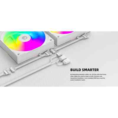 Система жидкостного охлаждения ID-Cooling FX240 INF White (FX240 INF WHITE) Винница