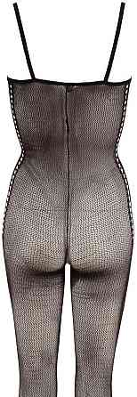 Бодістокінг - 2550059 NO:XQSE Net Catsuit Black - L/XL Sex Aura Київ