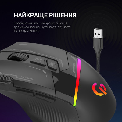 Мышка GamePro GM300B USB Black (GM300B) Винница - изображение 9